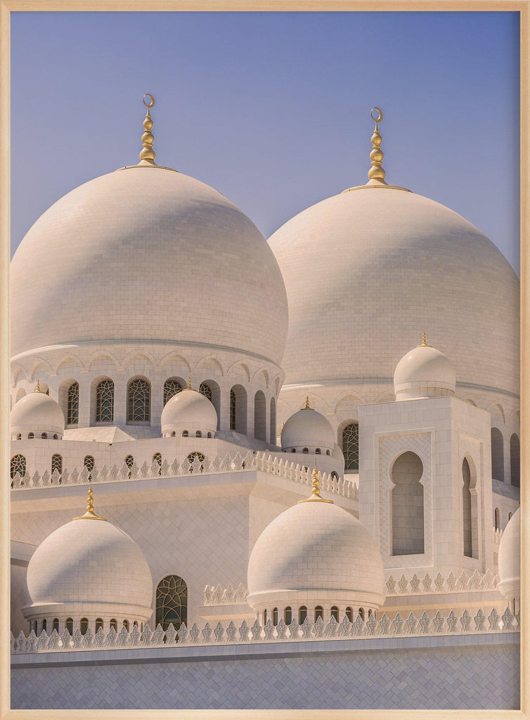 Scheich Zayid Moschee Abu Dhabi Poster - Islamic Art